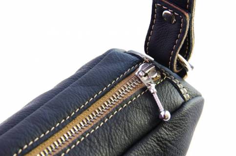 Avrillo Handtasche Domino Klassik Kastanie - Bild: a5